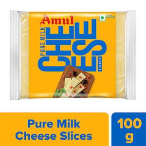 Amul Pure Milk Cheese Slices(100gm)